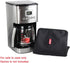 Hermitshell Dust Proof Cover with Soft Velvet Lining Fits Cuisinart DCC-3200AMZ / DCC-3400 PerfecTemp 14 Cup Programmable Coffeemaker (Black)...