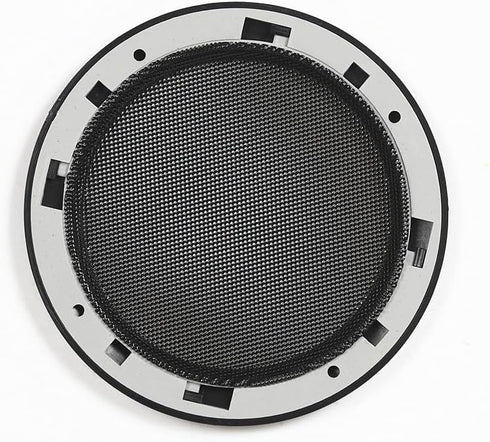 2 Pack 4 Inch Speaker Grill Cover Black SubWoofer Round Circle Mesh Woofer Grille Covers Guard Protector for Car Home Audio Speakers Theater (Invi...