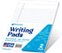 KAISA Legal Pads 8.5x11 Writing Pads Wide Ruled Notepads 8.5"x11.75" White Note Pads 40 Sheets 2 Pads,WT-MWT40W-2PAD?Made in the USA....
