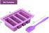 KeFanta Silicone Butter Mold, Butter Molds Tray with Lid,Large Butter Maker with Food Grade Silicone Spatulas,Rectangle Container for Brownies,Hom...