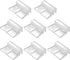 8 mm Fish Tanks Glass Cover Clip, 8 Pieces Aquariums Lid Support Holders Clear Acrylic Aquarium Lid Clips Universal Lid Clips for Rimless Aquarium...