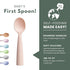 Miniware Silicone Baby Spoon for Training - BPA Free Baby Utensils - Baby Spoons Self Feeding 6 Months | 100% Food Grade Silicone - Modern & Dishw...