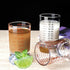 Shot Glass Measuring Cup 3 Ounce/90ML Liquid Heavy High Espresso Glass Cup 2 pcs by TIYOORTA (Red 90ML 2PCS)...