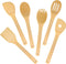 12? Wooden Spoons Spatulas for Cooking 6-Piece Bamboo Utensil Set, Wood Spatula Spoon Nonstick Kitchen Utensil Set....