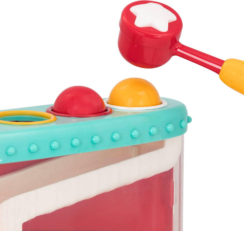 Battat – Pound-a-Ball Toy – Ball Maze – Hammer & Ball Puzzle For Babies – Fine Motor Skill Toy – 12 Months + – Pound & Roll...