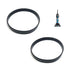 Replacement Belt for Bissell PowerForce Helix Vacuum Cleaner, Compatible with Models 2191U, 2191, 2190, 1797, 1700 Part #2031093 (2 Belt)...