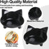 Cat Food Bowl, Non-Slip, Safe Melamine Material, Anti-Skid Base, Shallow Design, Dishwasher-Safe, 14.5cm Diameter...