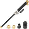 Hydro Jet High Pressure Power Washer Wand - Portable High Pressure Water Gun 2 Nozzles, Power Pressure Washer Hose Nozzle Attachment for Garden Ho...
