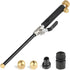 Hydro Jet High Pressure Power Washer Wand - Portable High Pressure Water Gun 2 Nozzles, Power Pressure Washer Hose Nozzle Attachment for Garden Ho...