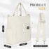 Women's Canvas Tote Bag Fashion Crossbody Handbag Large Capacity Travel Satchel...