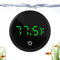 Fish Tank Thermometer, Rechargeable Aquarium Thermometer LED Digital Touch Screen Wireless Stick on Temperature Thermometer with Touch Screen, Lar...