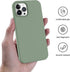 AOTESIER iPhone 12 Pro Max Phone Case,Premium Soft Liquid Silicone Rubber Full-Body Protective Bumper Case with [Soft Anti-Scratch Microfiber Lini...