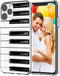 for iPhone 12 Case,for iPhone 12 Pro Case,Full Protective Shockproof Thin Slim Soft TPU Clear Case Cover with for Girl Women Men iPhone 12/12 Pro,...