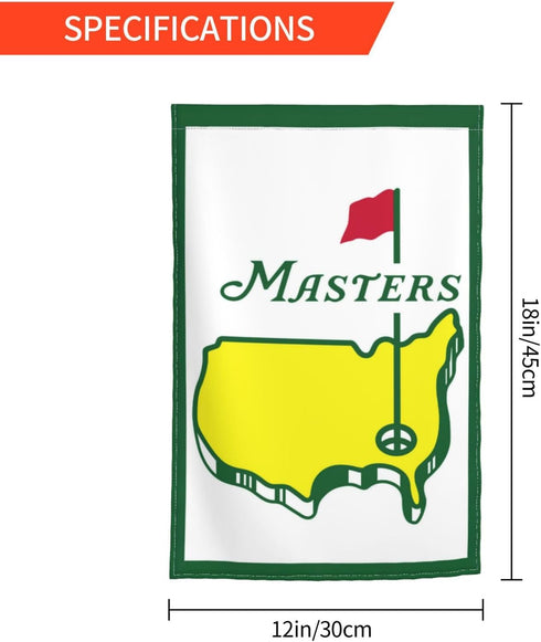 Golf Garden Flag 12x18 Inches Yard Patio Lawn Garden House Home Decor Flag Outdoor Decorative Holiday Decoration...