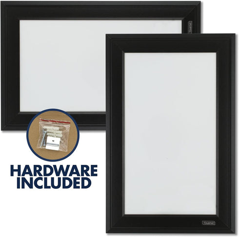 Quartet Magnetic Whiteboard, 11" x 17" Small White Board for Wall, Dry Erase Board for Kids, Perfect for Home Office & Home School Supplies, Dry E...