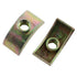 12PCS M6 24mm/0.94in Half Moon Nuts Washer Spacer Furniture Hardware Accessories for Furniture Connect...
