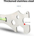 Jiawu Faucet Wrench, Multifunctional Spanner Wrench for Faucets Hose Connections, Tap Nut Wrench with Spirit Level, Pipe Socket Wrench, Faucet Plu...