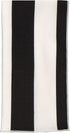 Black and White Table Linens, Cloth Napkins 18" Dinner 100% Cotton Wedding Table Decor, Summer Party, Use with Black or White Tablecloth Pk 4...
