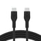 Belkin BoostCharge Flex Silicone USB-C to USB-C Cable (1M/3.3FT), MFi-Certified Charging Cable for iPhone 15 Series, Samsung Galaxy Series, Google...