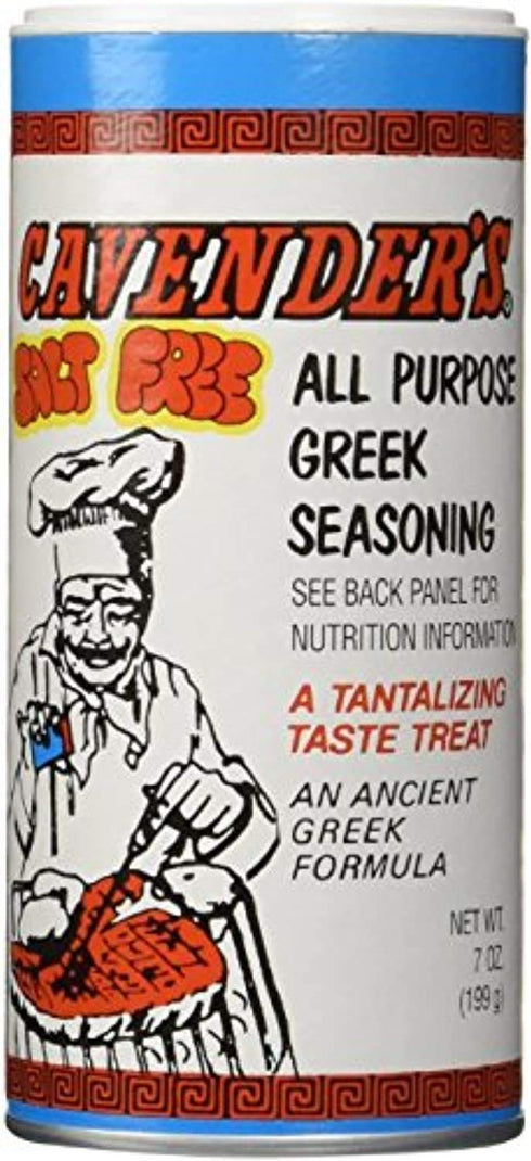 Cavender's All Purpose Greek Seasoning (Salt Free/No MSG) - 7 oz (pack of 2)...