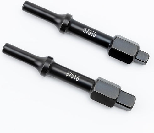 32029 Pneumatic Bolt Breaker Set, 37315, 3/8" Square Drive End, & 37316, 1/2" Square Drive End, Helps Remove Seized and Frozen Bolts and Nuts Shak...