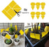 Kensizer 30-Pack Fruit Fly Trap, Yellow Sticky Gnat Traps Killer for Indoor/Outdoor Flying Plant Insect Like Fungus Gnats, Whiteflies, Aphids, Lea...