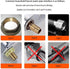 8 in 1 Multifunctional Sink Bathroom Wrench, Plumbing Installation Tool Household Water Pipe Faucet Washing Basin Corner Valve Sink Repair Removal...