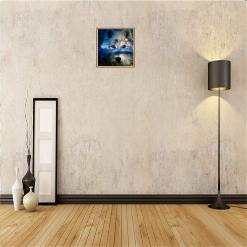 YiChuangXin Full Drill DIY 5D Diamond Embroidery Painting Wolf Cross Stitch Kit Craft Home Decor......