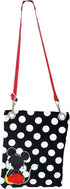 Disney Passport Bag Crossbody Travel Mickey Minnie Eeyore Stitch All Over Print...