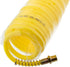 ABN Recoil Hose, 1/4in x 25ft – Portable Polyurethane Coil Hose for Air Compressor, Nailer, Sprayer, Staple Gun...