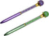 Maydahui 24PCS Crystal Gem Ballpoint Pen Retractable Colorful Pearl Quicksand Pens Black Ink for Students Party School Office...
