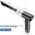 Small Handheld Wireless Vacuum with 6000 Pa High Power Suction, Powerful Desk Car Vacuums, Portable Hand Held Car Detailing Vacuum with Multi-nozz...