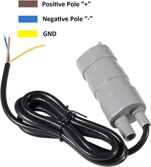 2pcs Mini Submersible Water Pump DC 12V Micro Water Pump 840L/H High Flow Pumps for Aquarium Fish Tank Fountain...