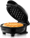 Holstein Housewares Personal/Mini Waffle Maker, Non-Stick Coating, Black - 4-inch Waffles in Minutes, Ideal for Breakfast, Brunch, Lunch or Snacks...