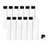 30ml Glass Clear Test Tubes with Screw Caps and Plastic Stoppers, 22 x 120mm Liquid Small Leak-Proof Glass Test Tubes, 12PCS...