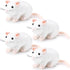 4 Pcs Stuffed Rat Animal Plush Rat Realistic Mouse Plush Fake Rat Toys 7 Inch Soft Cuddly Mouse Plushies for Birthday Party Favor Animal Scary Par...