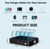 USB Charging Station - Charging Dock - 4-Port - Fast Charging Station for Multiple Devices - Docking Station - Smart Charging Station Dock - Multi...