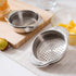 Stainless Steel Food Can Strainer Sieve Tuna Press Lid Oil Drainer Remover, Unique No-Mess Dishwasher Safe Design...
