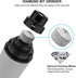 Dog Nail Grinder 10h Working Time Powerful Professional Quiet Electric Pet Nail Trimmer Stepless Speed Regulation Painless Nail File for Large Med...