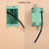 Electrical Outlet Box, Single Gang Old Work Box, 14 Cubic inch Junction Box for Switch or Wall Outlet Installation, Green, Pack of 3...
