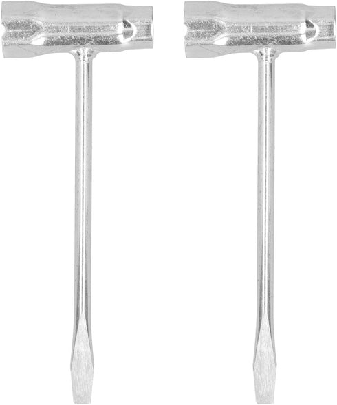 2Pcs Chainsaw Scrench Replacement Tool T Wrench Spanner for Saws Chains Nuts Combination Screwdriver and Wrench, 3mm x 19mm 13-by-19 mm Bar T-Wren...