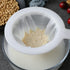 6 Pack - 200 Mesh Fine Mesh Strainer & Nut Milk Bags, Reusable Food Strainer - Food Grade BPA-Free - Ultra Strong Fine Nylon Mesh - Nutmilk, Juice...