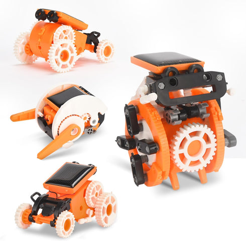 Dazmers Solar Robot Kit for Kids - 7 in 1 DIY Robot Building Kit - Solar Robot STEM Toy - Science and Engineering Kits - STEM Education Building -...