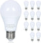 12 Pack LED Light Bulbs 100 watt Equivalent, Efficient 13W, Daylight White 5000K, E26 Medium Base, A19 Standard Light Bulbs, 120V, Non-Dimmable...