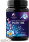 Myo-Inositol & D-Chiro Inositol Blend | Hormone Support for Women | Premium 40:1 Ratio, Ovarian Health Support | Myo Inositol Vitamin B8 | Inosito...