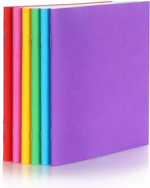 Tamaki 6 Pack Colorful Blank Books for kids to Write, Drawing, Cute Sketchbook for Kid, 6 Colors (4.25 x 5.5 Inches)...