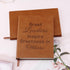 Boss Appreciation Gift Mentor Gift Notebook Great Leaders Notebook Leader Supervisor PM Mentor Retirement Gift Coworker Farewell Leather Journal N...