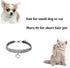 Rhinestones Dog Collar and Pearl Dog Necklace Set, Adjustable Neck Strap Bling Full Diamond Crystal Cute Pearl Dog Collar for Small Girls Cats Pup...