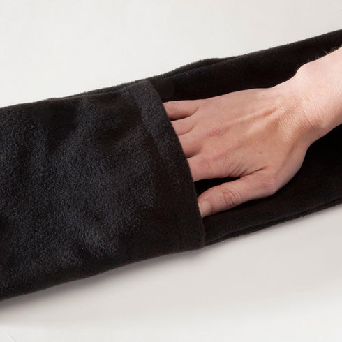 Bits and Pieces - Micro Fleece Battery-Operated Heated Scarf - 66" Long Neckwear with Pockets...