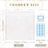 Csyidio 10PCS 12 x 12 Inch Scrapbook Paper Storage Organizer with Label Stickers, Clear Paper Storage Bag for Holding Scrapbook Paper Pad, Vinyl P...